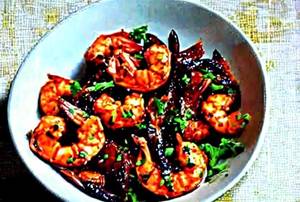 Prawn Pepper Fry