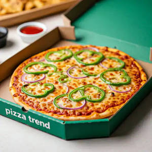 Cheese with Onion and Capsicum Pizza [7 inch]