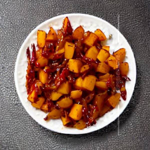 Chilli Honey Potato