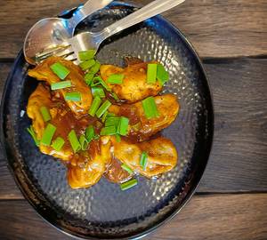 Manchurian momos [paneer]