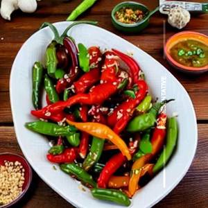 Chilli Garlic Veggies