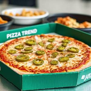 Cheese with Onion and Jalapeno Pizza [7 inches]