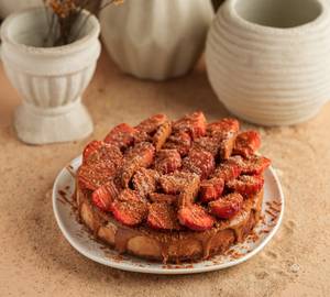 Lotus Biscoff Strawberries Cheesecake
