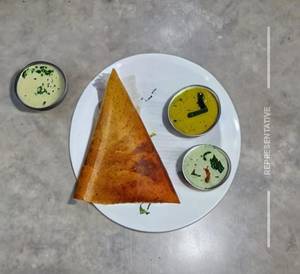Onion rava roast dosa
