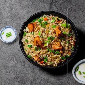 Chicken Burnt Ginger Fried Rice