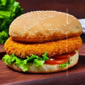 Aloo Patty Crispy Burger