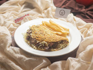 Mushroom & Cheese Omelette