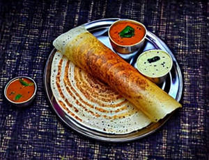 Paneer Butter Onion Masala Dosa