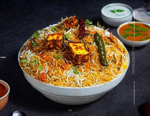 Hyderabad Special Paneer Biryani