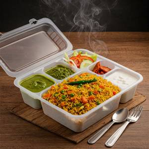 Vegetable Fried Rice (Served With Pickle, Chutney, Salad & Curd)