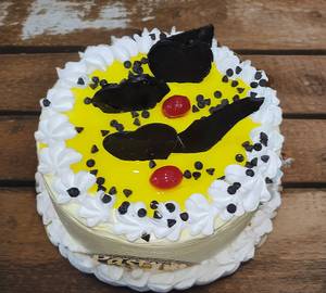 Eggless mixed fruits cake