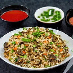 Mushroom Fried Rice