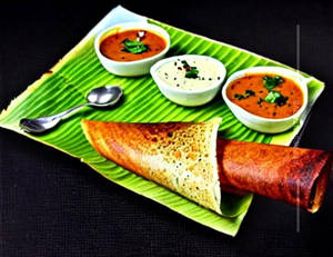 Butter Rava Onion Masala Dosa
