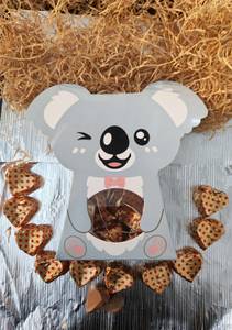 Crunchy Almonds Heartful Premium Chocolate ( 10 pieces )