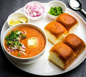 Butter pav bhaji