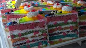 Rainbow Cake [1 Pcs]