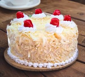 White Forest Cake [500 Grams]