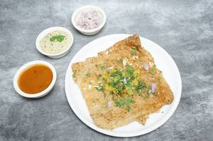 Onion Rava Masala Dosa
