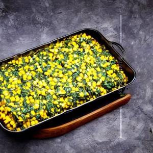 Spinach Corn Baked