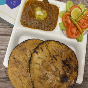 Dal Makhani + Veg Raita + 2 Millet Roti