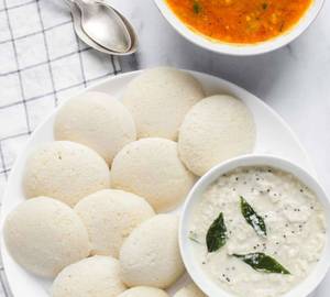Ghee Mini Sambar Idli Jain