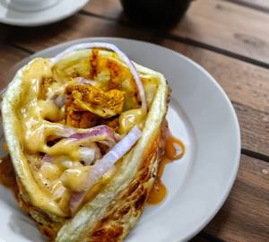 Single Malai soya chaap roll