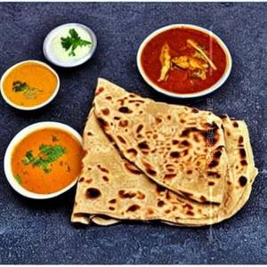 Chicken Masala & Lacha Paratha
