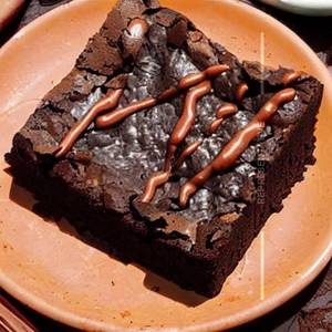 Hot Lava Brownie