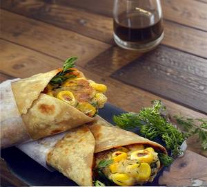 Single Schezwan corn roll