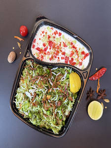 Hydrabadi Dum Biriyani With Raitha