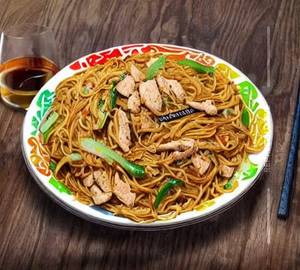 Chicken Black Pepper Noodles