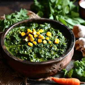 Corn Palak