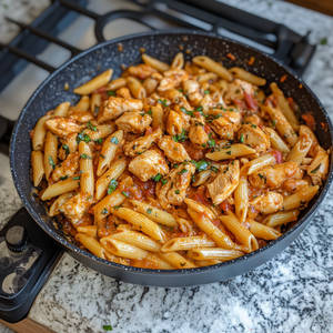 Mix Sauce Chicken Penne Pasta