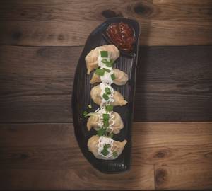 Steamed momos [chicken]