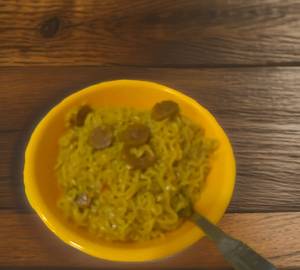 Chicken Sausage Maggi