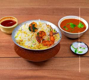 Prawns biryani [full]