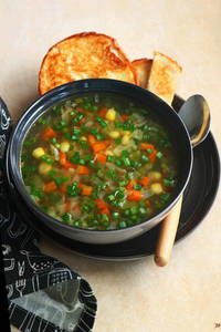 Veg Clear Noodles Soup