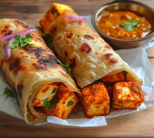 Single Tandoori Paneer Roll
