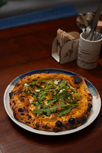 Brown Butter, Pumpkin, Feta, Sage Pizza