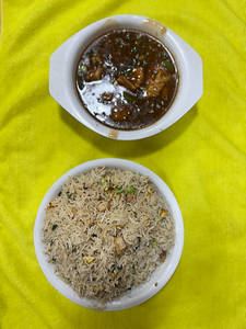 Chicken Manchurian Rice
