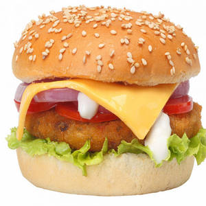 Veg. Cheese Burger