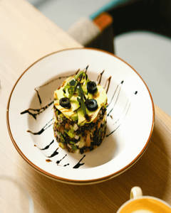 Rustic Black Rice Salad