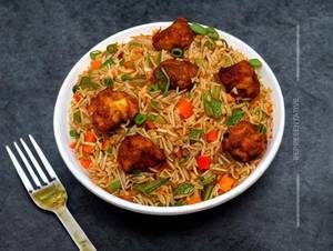 Manchurian fried rice
