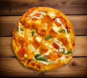Malai paneer pizza