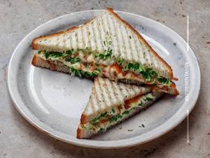 Cheese Chutney Garlic Sandwich