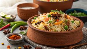 Hyderabadi Veg Dum Biryani