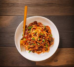Veg Manchurian Noodles
