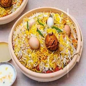 Egg biryani
