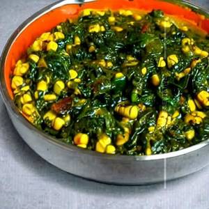Corn Palak