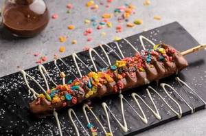 Stick HotDog Rainbow Choco Waffle (1pc)